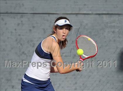 Thumbnail 1 in CIF SJS Individual Tennis Championships (D1 - Day 1 Singles) photogallery.