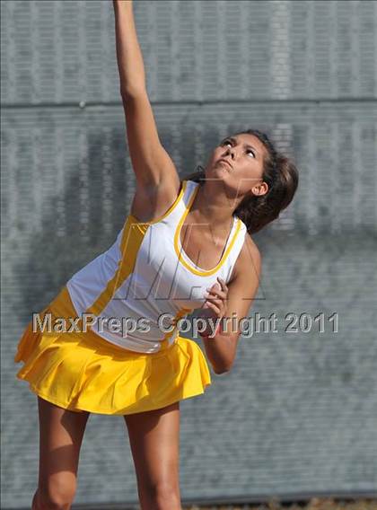 Thumbnail 2 in CIF SJS Individual Tennis Championships (D1 - Day 1 Singles) photogallery.