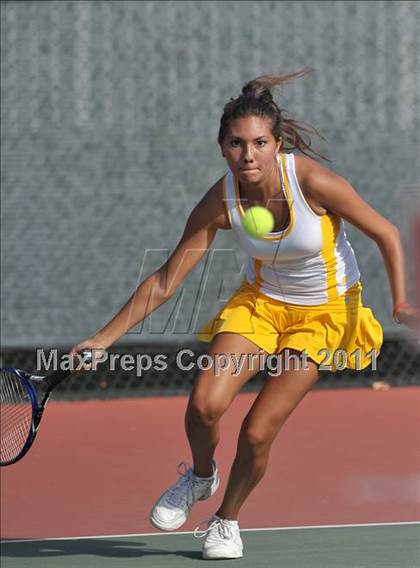 Thumbnail 1 in CIF SJS Individual Tennis Championships (D1 - Day 1 Singles) photogallery.