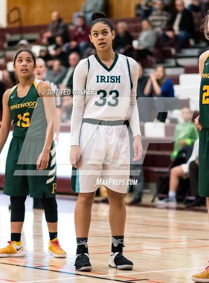 Thumbnail 1 in Sacred Heart Cathedral Preparatory vs. Pinewood (CIF CCS Open Div. Semifinal) photogallery.