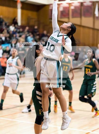 Thumbnail 3 in Sacred Heart Cathedral Preparatory vs. Pinewood (CIF CCS Open Div. Semifinal) photogallery.