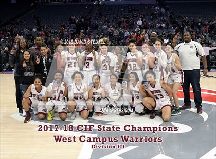 Thumbnail 1 in West Campus (CIF State D3 Award Photos) photogallery.