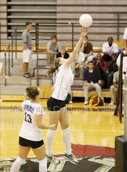 Thumbnail 2 in Westlake vs Clear Springs (Nike Volleyball Classic) photogallery.