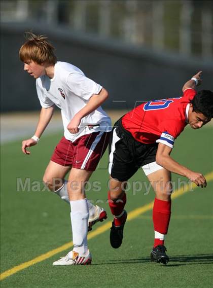 Thumbnail 2 in St. Stephen's vs. JJ Pearce (RRISD Soccer Classic) photogallery.