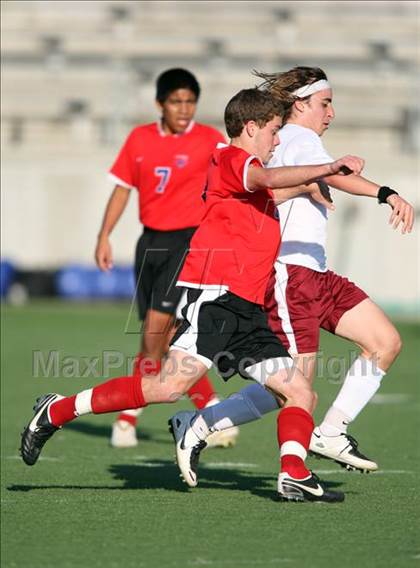 Thumbnail 2 in St. Stephen's vs. JJ Pearce (RRISD Soccer Classic) photogallery.