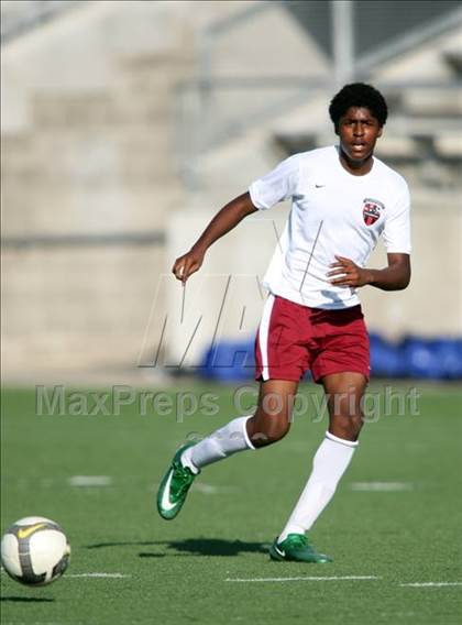 Thumbnail 2 in St. Stephen's vs. JJ Pearce (RRISD Soccer Classic) photogallery.