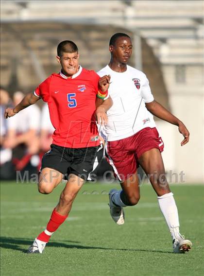 Thumbnail 2 in St. Stephen's vs. JJ Pearce (RRISD Soccer Classic) photogallery.