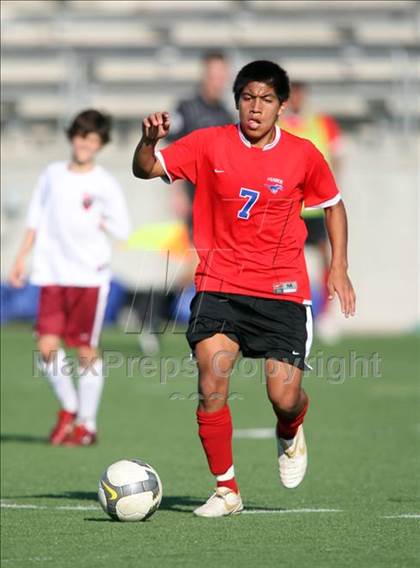 Thumbnail 2 in St. Stephen's vs. JJ Pearce (RRISD Soccer Classic) photogallery.