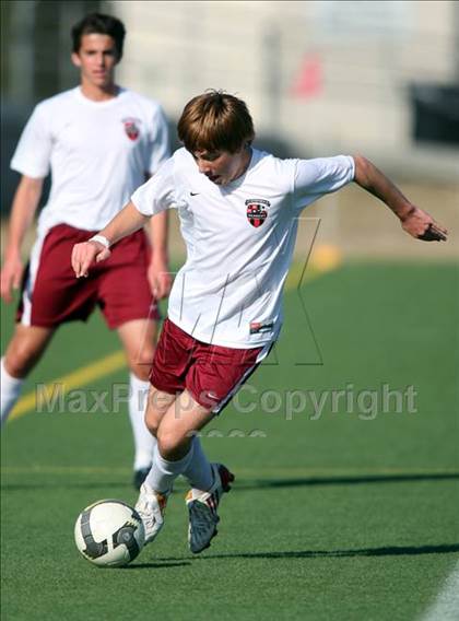 Thumbnail 2 in St. Stephen's vs. JJ Pearce (RRISD Soccer Classic) photogallery.