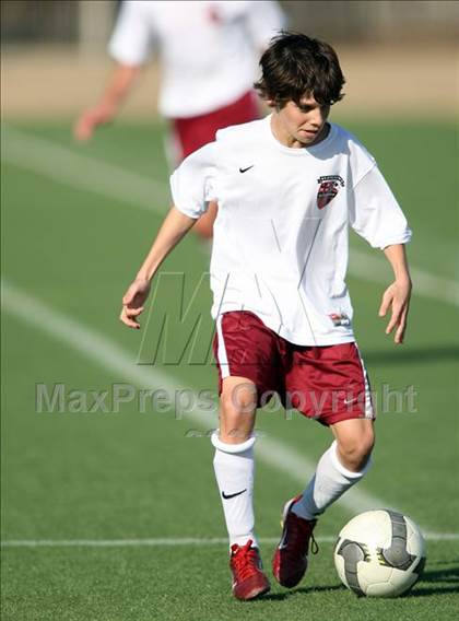 Thumbnail 2 in St. Stephen's vs. JJ Pearce (RRISD Soccer Classic) photogallery.