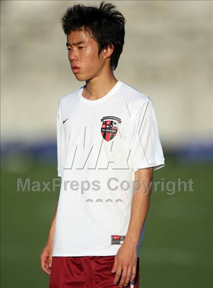 Thumbnail 2 in St. Stephen's vs. JJ Pearce (RRISD Soccer Classic) photogallery.