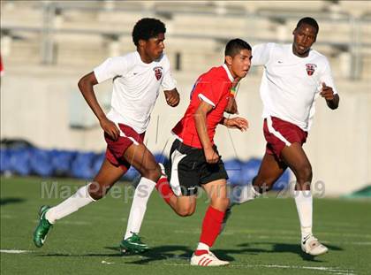 Thumbnail 2 in St. Stephen's vs. JJ Pearce (RRISD Soccer Classic) photogallery.
