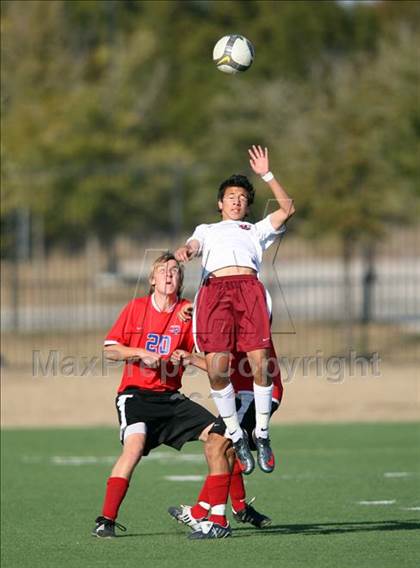 Thumbnail 2 in St. Stephen's vs. JJ Pearce (RRISD Soccer Classic) photogallery.