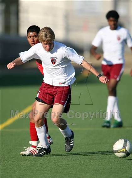 Thumbnail 2 in St. Stephen's vs. JJ Pearce (RRISD Soccer Classic) photogallery.