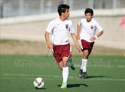 Thumbnail 1 in St. Stephen's vs. JJ Pearce (RRISD Soccer Classic) photogallery.