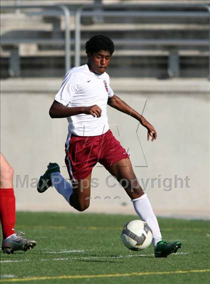 Thumbnail 2 in St. Stephen's vs. JJ Pearce (RRISD Soccer Classic) photogallery.