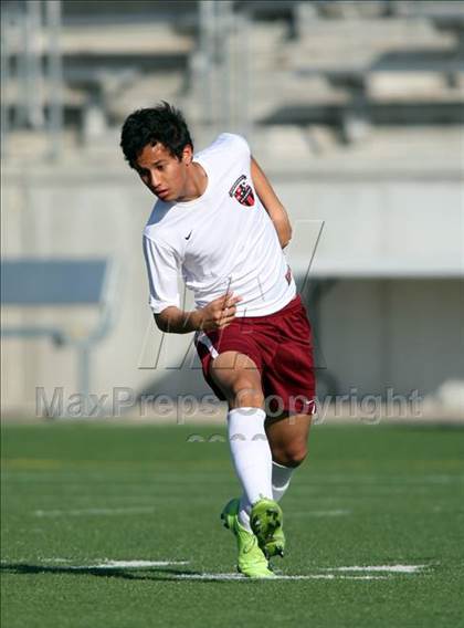 Thumbnail 2 in St. Stephen's vs. JJ Pearce (RRISD Soccer Classic) photogallery.