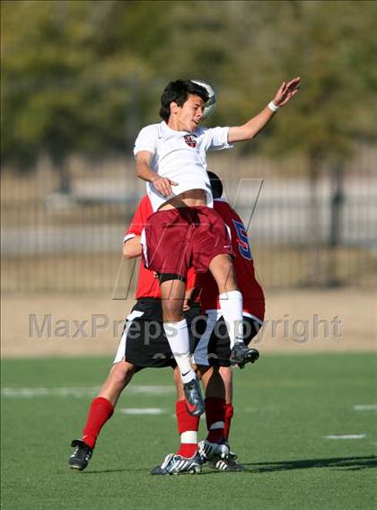 Thumbnail 3 in St. Stephen's vs. JJ Pearce (RRISD Soccer Classic) photogallery.