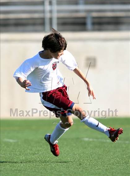 Thumbnail 2 in St. Stephen's vs. JJ Pearce (RRISD Soccer Classic) photogallery.