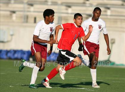 Thumbnail 3 in St. Stephen's vs. JJ Pearce (RRISD Soccer Classic) photogallery.