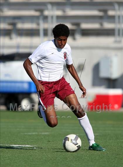 Thumbnail 2 in St. Stephen's vs. JJ Pearce (RRISD Soccer Classic) photogallery.