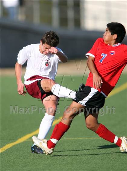 Thumbnail 2 in St. Stephen's vs. JJ Pearce (RRISD Soccer Classic) photogallery.