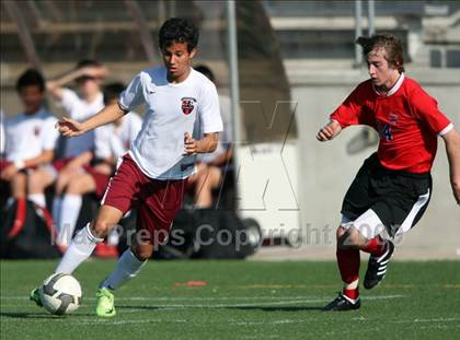 Thumbnail 2 in St. Stephen's vs. JJ Pearce (RRISD Soccer Classic) photogallery.