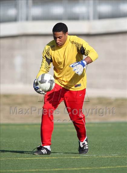 Thumbnail 1 in St. Stephen's vs. JJ Pearce (RRISD Soccer Classic) photogallery.