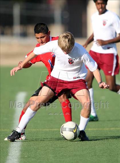 Thumbnail 1 in St. Stephen's vs. JJ Pearce (RRISD Soccer Classic) photogallery.
