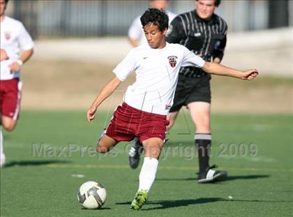 Thumbnail 2 in St. Stephen's vs. JJ Pearce (RRISD Soccer Classic) photogallery.
