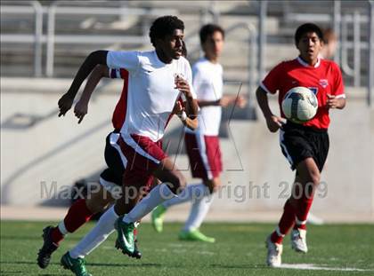 Thumbnail 3 in St. Stephen's vs. JJ Pearce (RRISD Soccer Classic) photogallery.