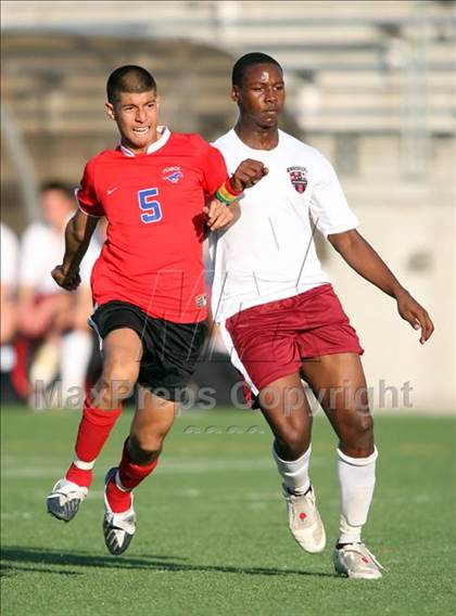 Thumbnail 3 in St. Stephen's vs. JJ Pearce (RRISD Soccer Classic) photogallery.