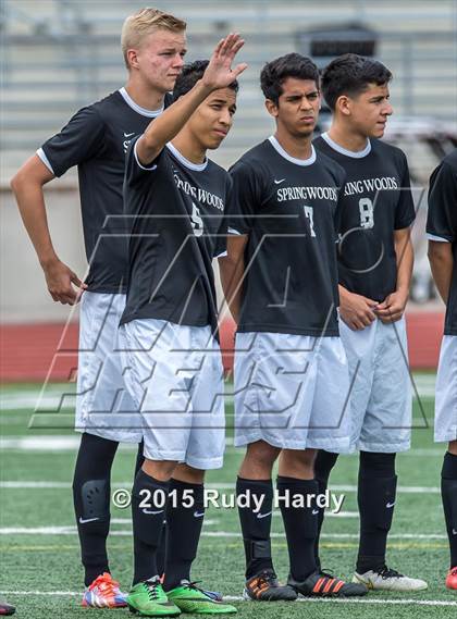 Thumbnail 3 in Spring Woods @ Tomball Memorial (UIL 5A Regional Final) photogallery.