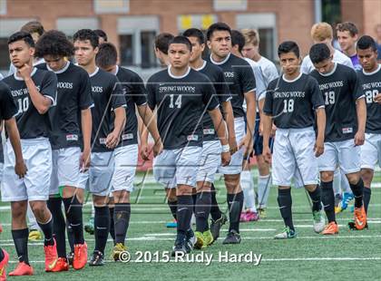 Thumbnail 2 in Spring Woods @ Tomball Memorial (UIL 5A Regional Final) photogallery.