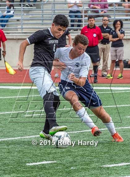 Thumbnail 3 in Spring Woods @ Tomball Memorial (UIL 5A Regional Final) photogallery.