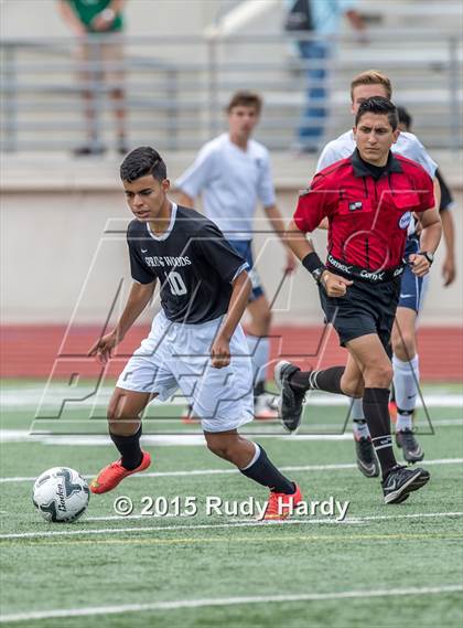 Thumbnail 2 in Spring Woods @ Tomball Memorial (UIL 5A Regional Final) photogallery.