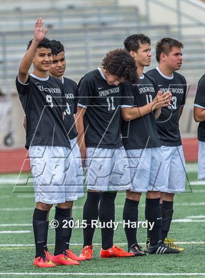 Thumbnail 2 in Spring Woods @ Tomball Memorial (UIL 5A Regional Final) photogallery.