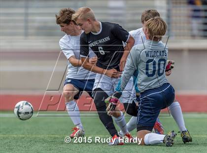 Thumbnail 3 in Spring Woods @ Tomball Memorial (UIL 5A Regional Final) photogallery.