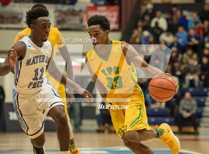 Thumbnail 2 in Mater Dei vs. Patrick School (HoopGroup Boardwalk Classic) photogallery.