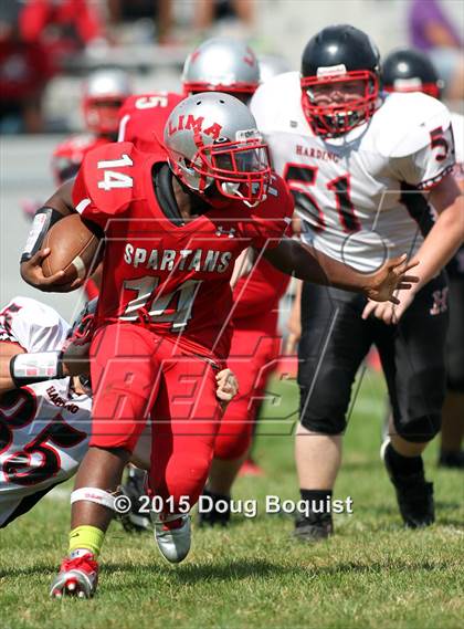 Thumbnail 1 in Lima Senior vs Marion Harding photogallery.