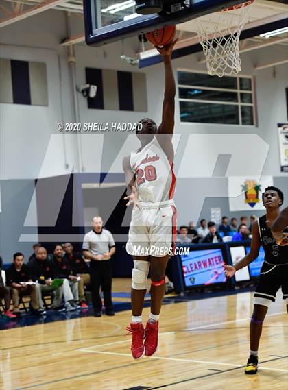 Thumbnail 2 in Clearwater vs Booker (Prep Hoops Sunbash) photogallery.