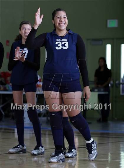 Thumbnail 2 in Northridge Academy vs. Elizabeth Learning Center (CIF LACS Small School Final) photogallery.