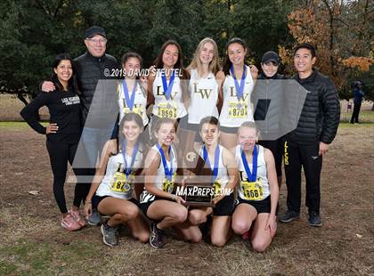 Thumbnail 2 in CIF State Cross Country Championships (Girls Awards) photogallery.