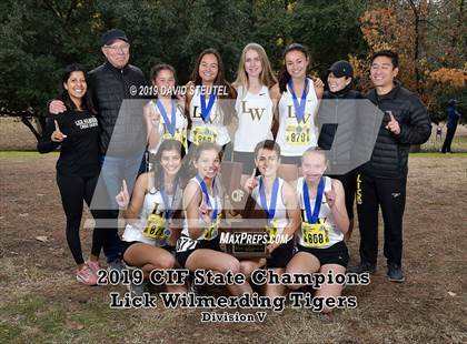 Thumbnail 3 in CIF State Cross Country Championships (Girls Awards) photogallery.