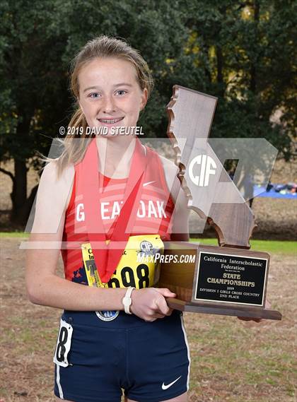 Thumbnail 3 in CIF State Cross Country Championships (Girls Awards) photogallery.