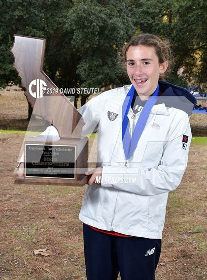 Thumbnail 1 in CIF State Cross Country Championships (Girls Awards) photogallery.