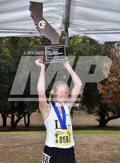 Thumbnail 1 in CIF State Cross Country Championships (Girls Awards) photogallery.