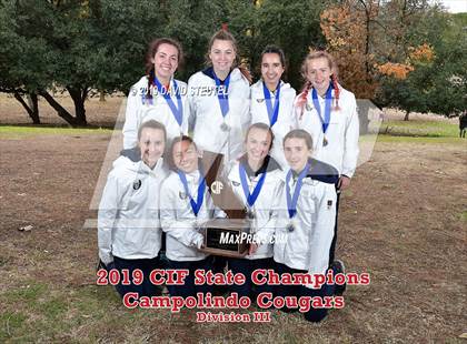 Thumbnail 3 in CIF State Cross Country Championships (Girls Awards) photogallery.
