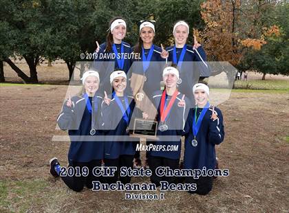 Thumbnail 1 in CIF State Cross Country Championships (Girls Awards) photogallery.