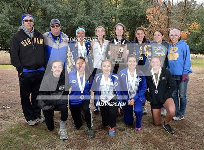 Thumbnail 1 in CIF State Cross Country Championships (Girls Awards) photogallery.